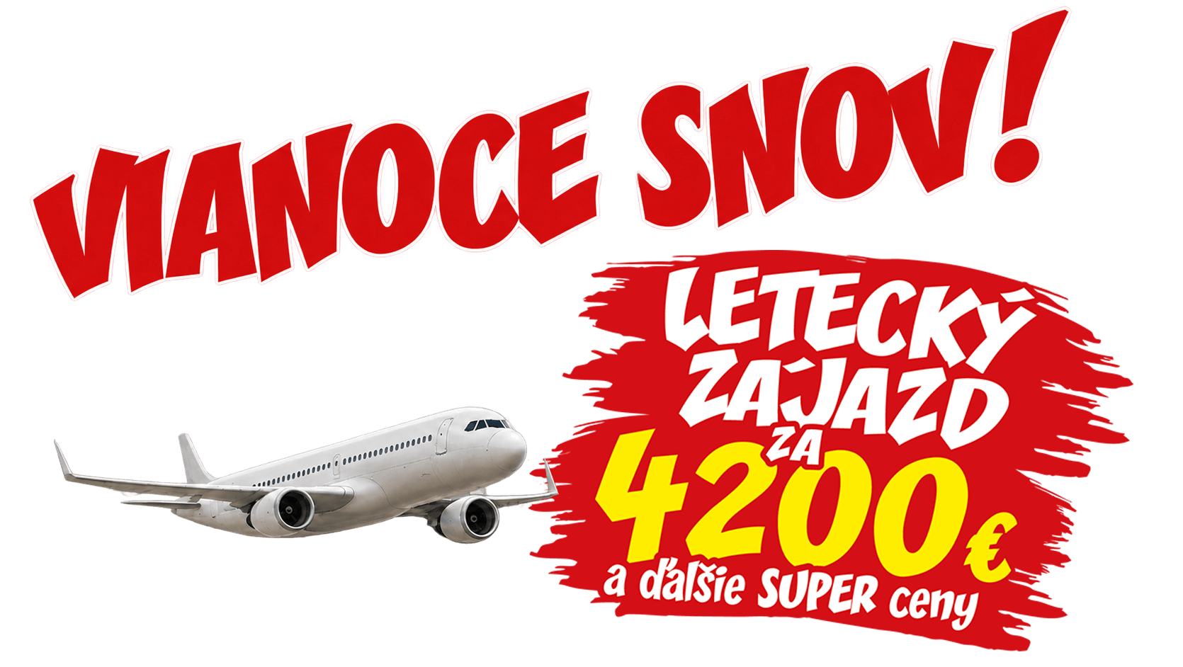 Vianoce snov! Letecký zájazd za 100 000 Kč a ďalšie super ceny