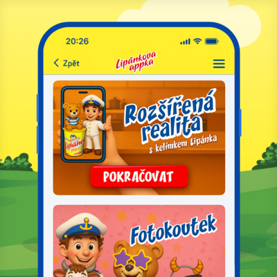 mockup aplikace