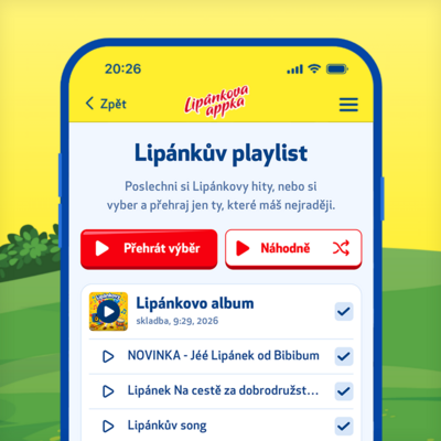 mockup aplikace