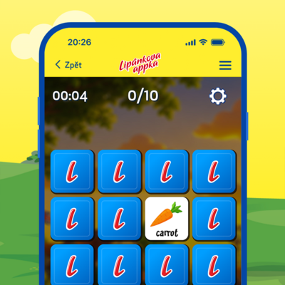 mockup aplikace