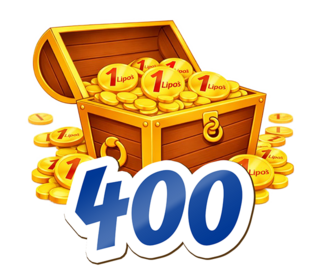 400 Lipošov na tvoj účet