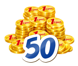 50 Lipošov na tvoj účet