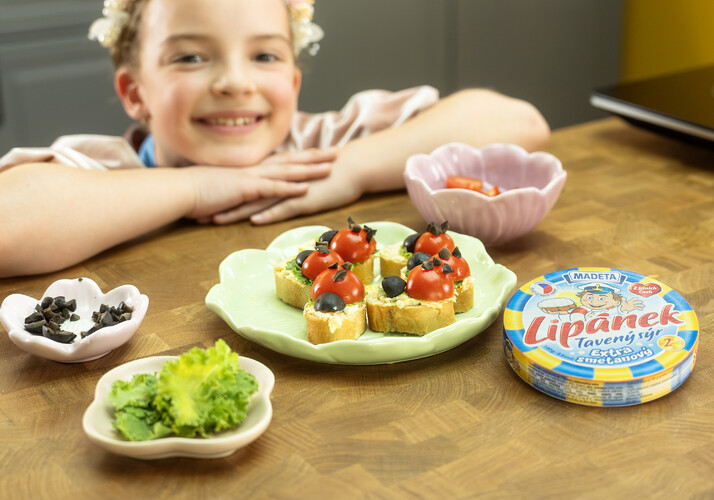 Nátierka z topeného syra Lipánek