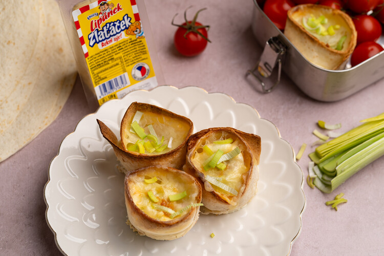 Tortillové mini quiche