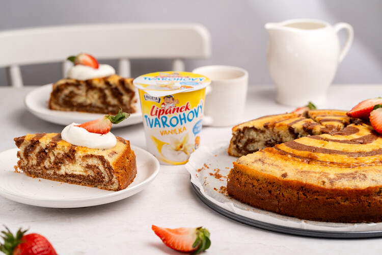 Zebra torta s Lipánkom
