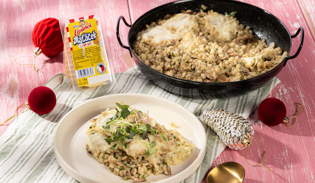 Hubový kubo s syrom Lipánek Zlaťáček