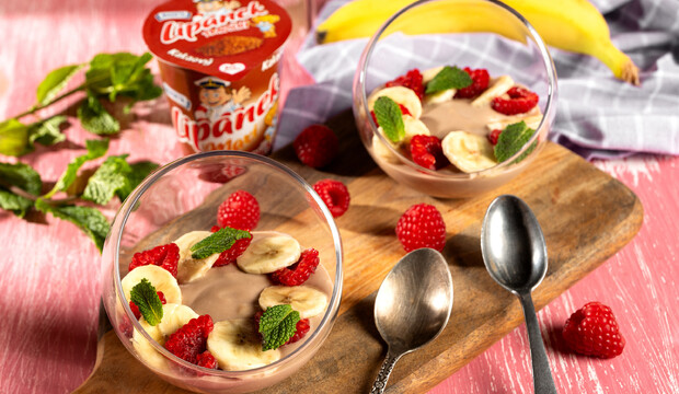 Pudingový dezert z tradičného Lipánka