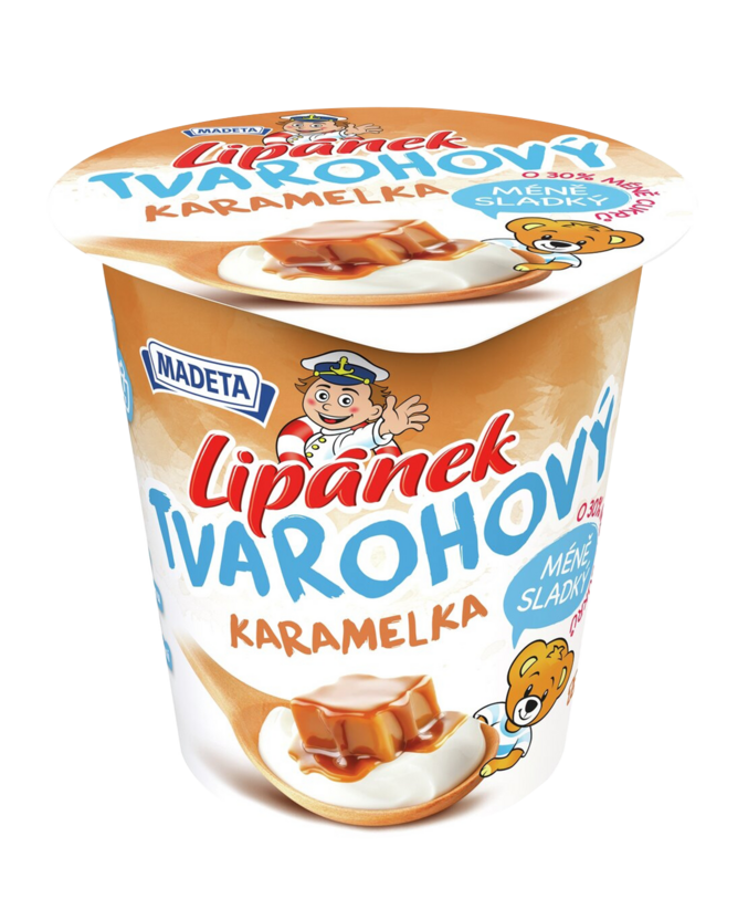 Lipánek tvarohový karamelka